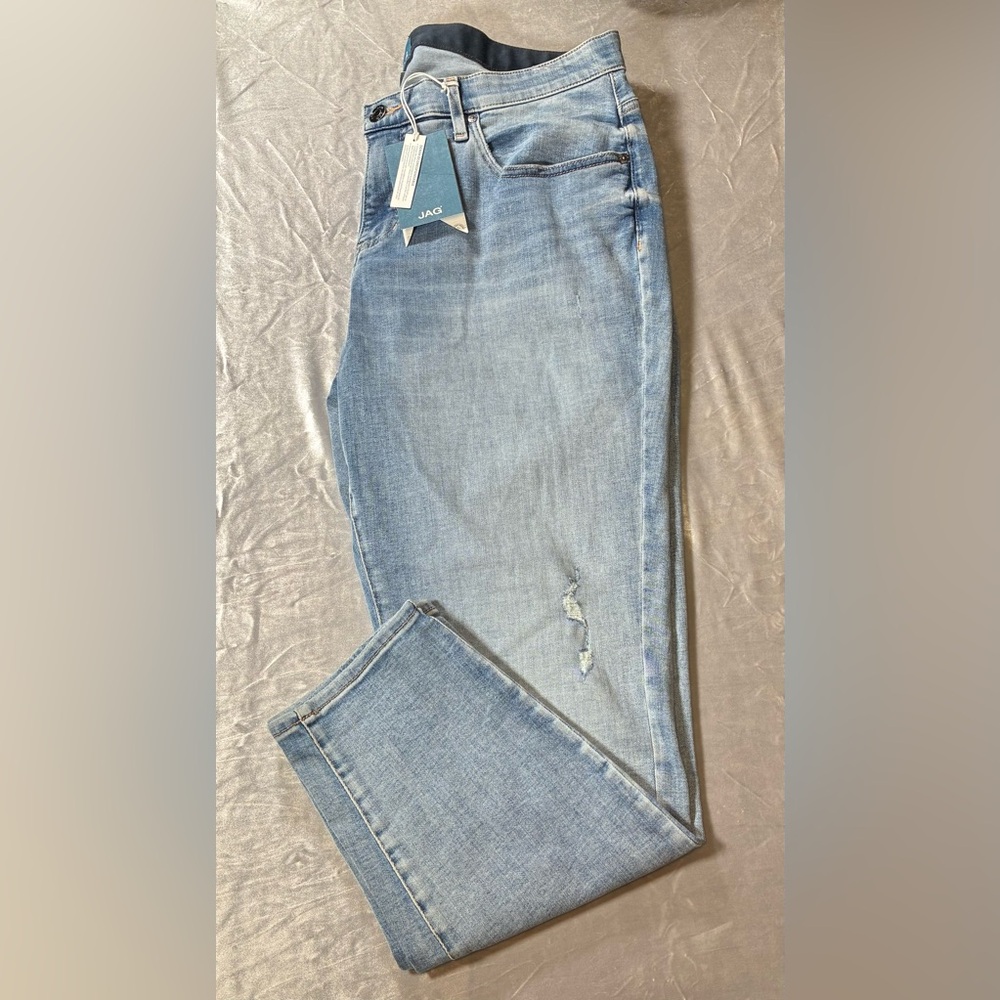 JAG Cecilia Skinny Jeans 18W Light Wash Mid Rise NWT